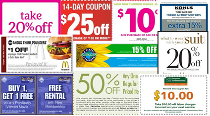 Coupon-collage