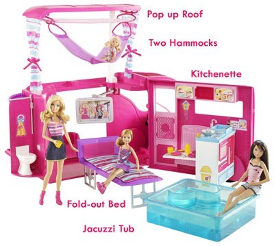 Top Toys 2011: Barbie Sisters Go Camping! Camper - With Our Best