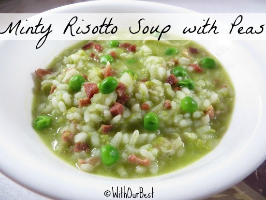 Recipe Risotto with Peas Mint Pancetta