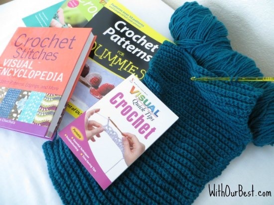 Best Beginner Crochet Books: I am Crocheting (with help)! - With Our Best -  Denver Lifestyle Blog