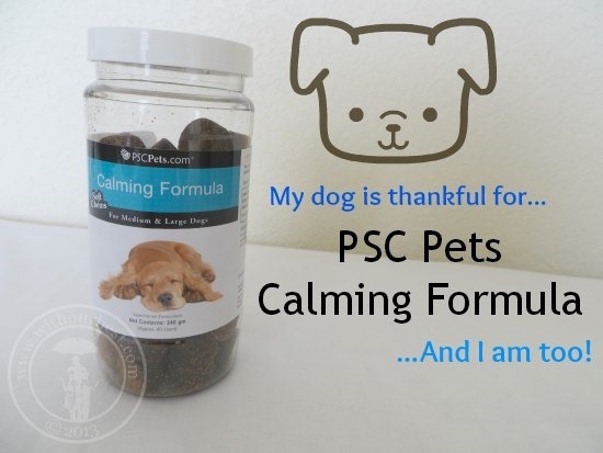 psc pets dog calming medicine