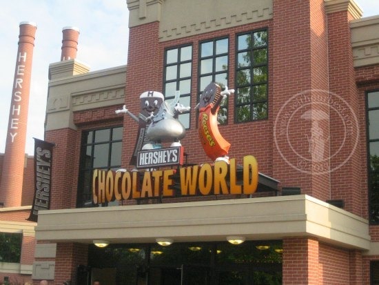 Chocolate World and the Hershey Stacks