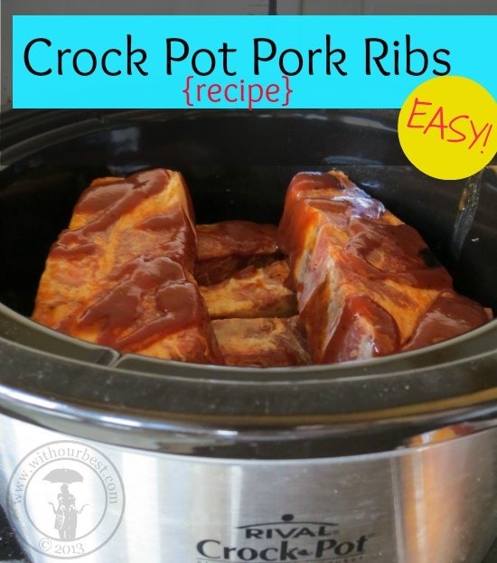 crock pot barbeque ribs recipe