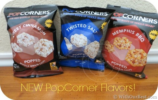 Popcorners whole grain snacks chips