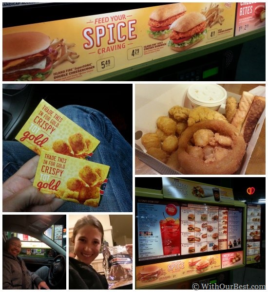 SONIC Drive In New Menu Items: Spicy and Crunchy! - With Our Best - Denver  Lifestyle Blog