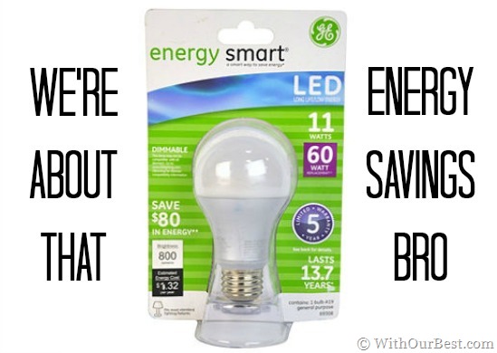 Energy Smart Light Bulbs #LEDSAVINGS #Shop #Cbias
