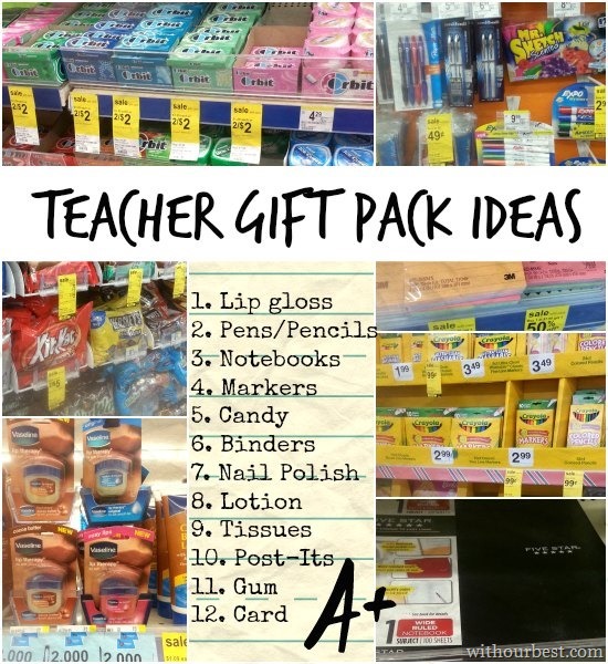 Teacher Gift Back #walgreenspaperless
