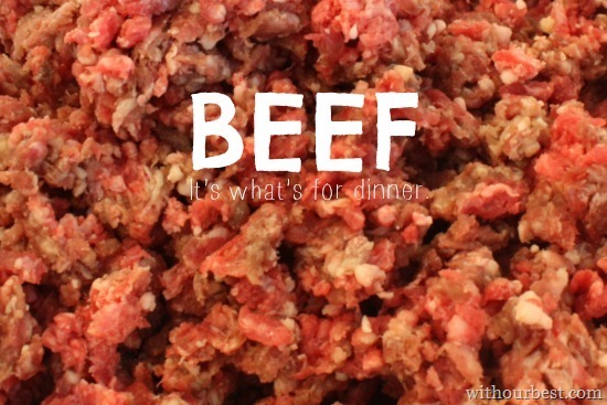 beef its whats for dinner