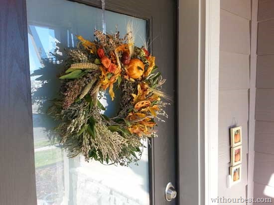 real-flower-wreaths-door