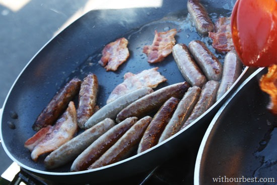 sausage-bacon-skillet