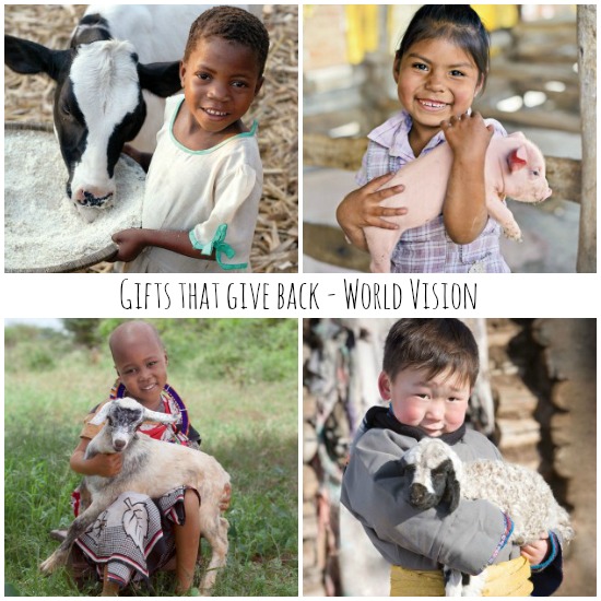 World Vision Animal to Children Gifts