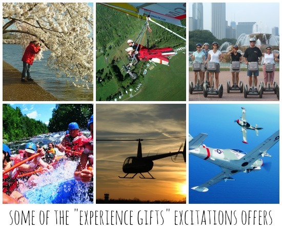 excitations experience gifts