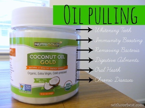 Oil pulling coconut oil
