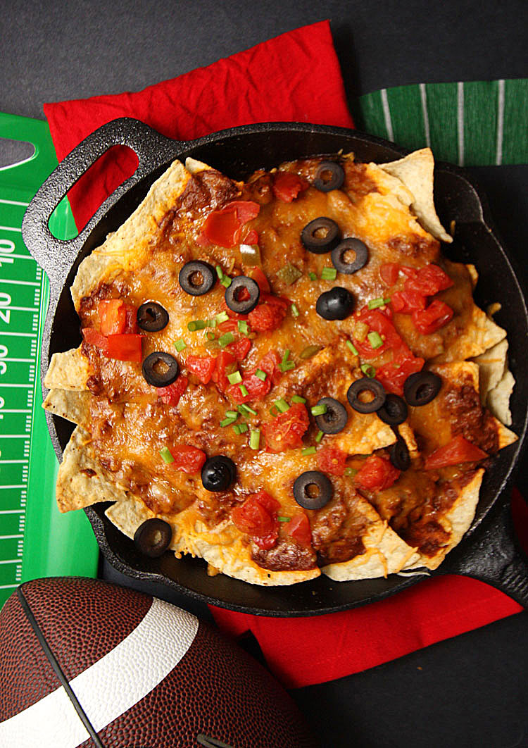 Football Food: Chili Cheese Nachos - With Our Best - Denver Lifestyle Blog