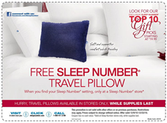 Sleep-number-free-travel-pillow