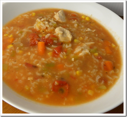 Easy-Chicken-and-Rice-Soup