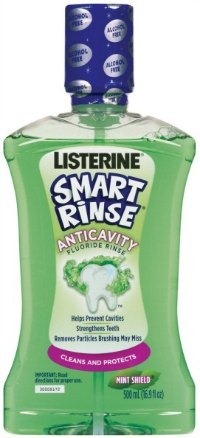 Listerine Smart Rinse kids teeth