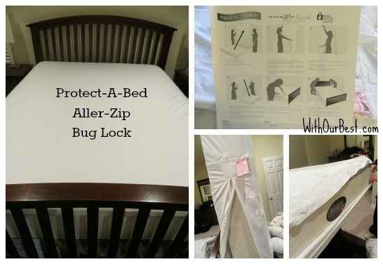 protect a bed mattress pad