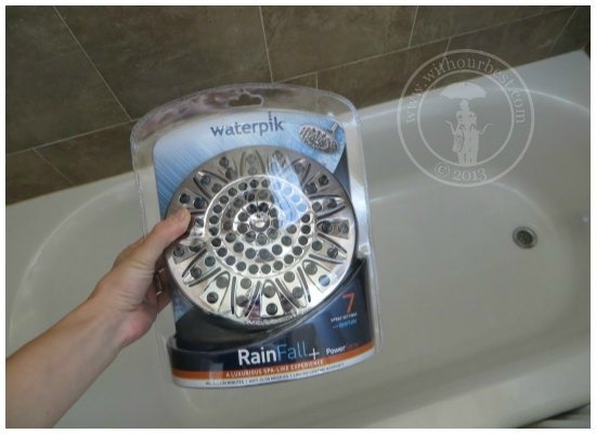 waterpik showerhead luxury