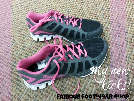 My New Reebok Shoes from Famous Footwear! Great Deals! - With Our Best