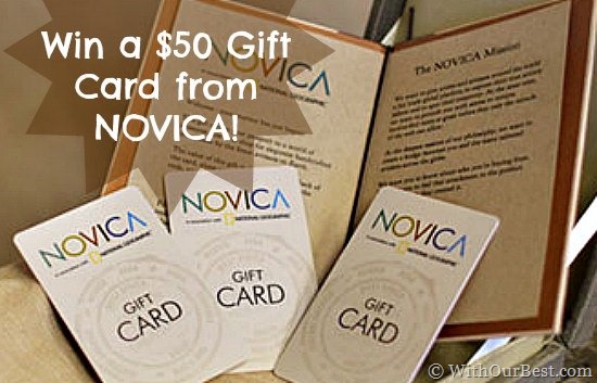 NOVICA gift card giveaway
