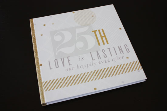 25th anniversay photo book  With Our Best Denver 